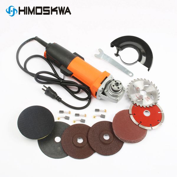 

himoskwa 1010w инструмент электрический угловой шлифовальный станок электроинструмент станок для резки электроинструмент для шлифования мета
