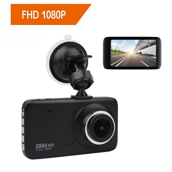 

4 inch hd 1080p lcd screen dashboard camera dvr, loop recording g-sensor parking monitor car dvr recorder dash cam night vision