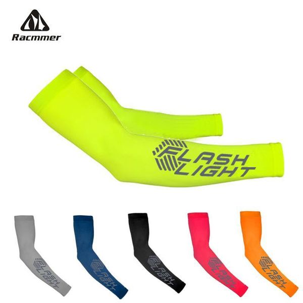 

racmmer unisex manguitos ciclismo 2020 brazo велоспорт митенки рукава велосипедов спорт лайкра велосипед защита от ультрафиолетовых лучей вс, Black;gray