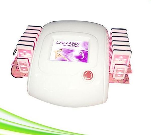 

portable lipolaser lipo laser lipolysis slim machine diode 14 pads lllt 650nm system salon spa use weight loss equipment