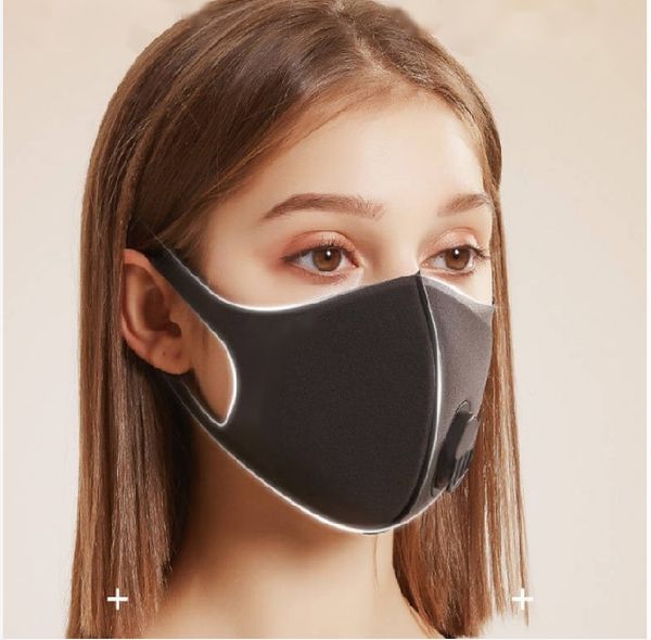 

2020 new in stock anti dust face mouth cover pm2.5 mask respirator dustproof anti-bacterial washable reusable ice silk cotton masks tools