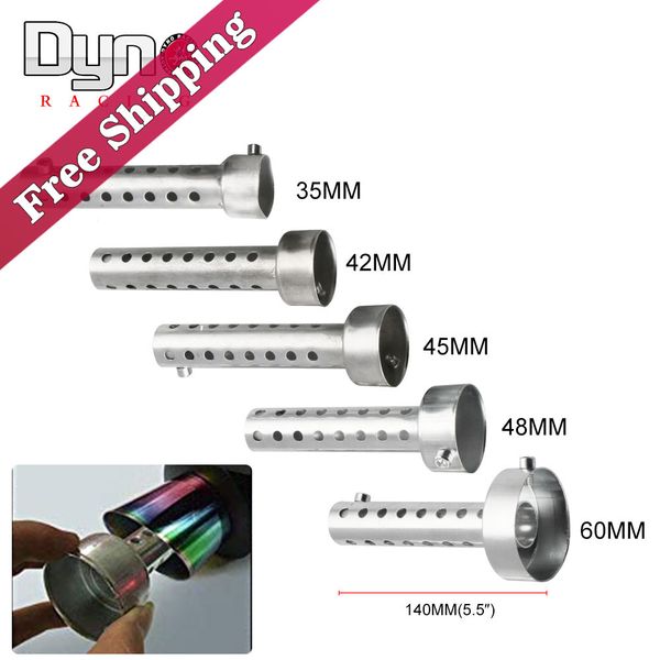 

universal 35mm 42mm 45mm 48mm 60mm motorcycle exhaust can db killer muffler baffle removable chrome mb-tp088