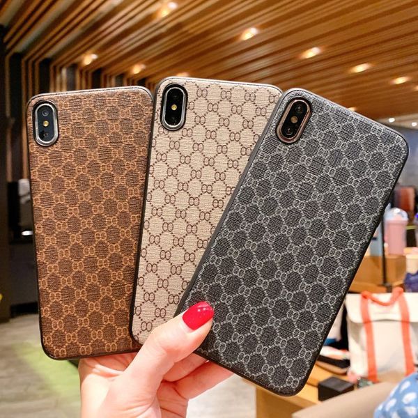 

luxury leather phone case for iphone 11 pro max x xr xs max business soft cover for iphone 7 8 plus 6 6s plus