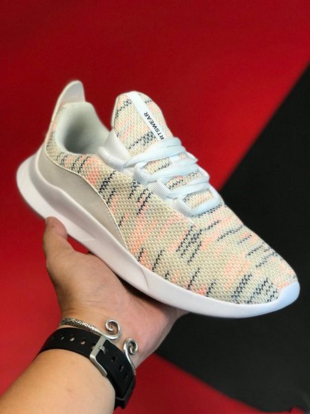 

the new viale breathable knitting flyer lightweight casual running shoe original brand design trainers sport size 36-44 a
