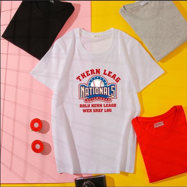 

pure cotton women's t-shirt student summer clothes simple casual short sleeved versatile clothing underpants clothing loose base shirt, White