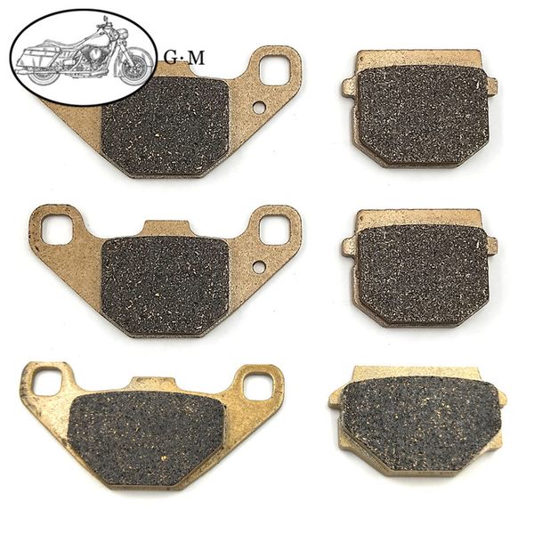 

motorcycle front / rear brake pads for atv yfm300 gb/gd grizzly 2012-2013