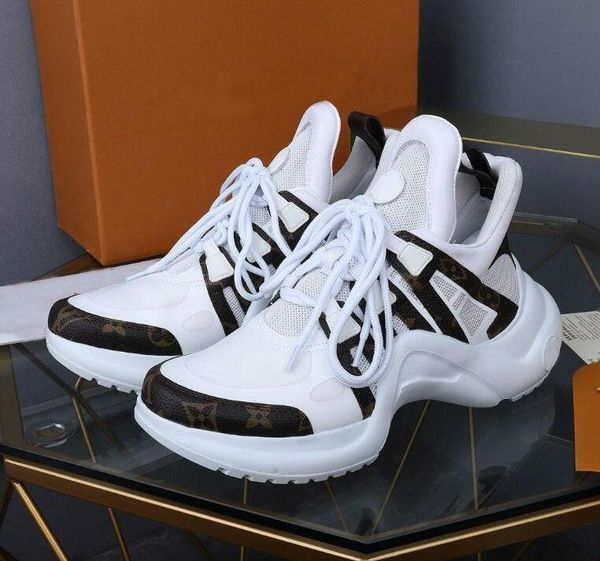 

archlight sneaker luxurious designer archlight mens casual shoes women sneaker light weight mixed colors designer trainers shoes z08, Black