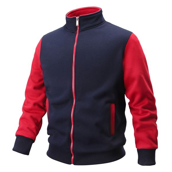 

hoodies and sweatshirts mens vintage men's autumn winter streetwear long sleeve sweatshirt patchwork outwear blouse @fo, Black;brown