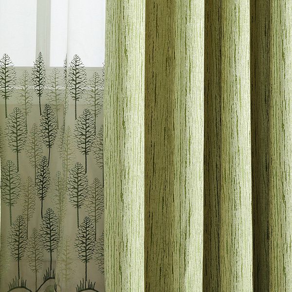 

mustard european fabric curtains for living room bedroom balcony thickened luxury full shade chenille curtains leaf sheer tulle