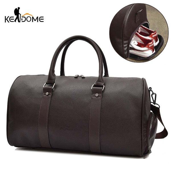

pu leather gym bag men sports bags for women 2019 sac de sport yoga travel fitness sporttas travelling sportbag gymtas xa227d