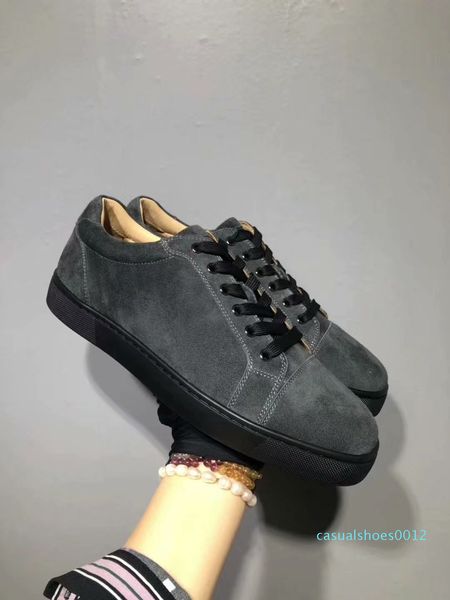 

новое пѬибие mens женин белй / золоо leathe ип high top red bottom кѬоовки, маѬка пове, Black