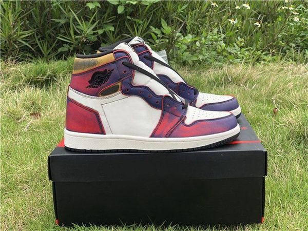 

wholesale 2020 sb 1 high og court purple sail university gold black basketball shoes cd6578 -507 mens sports sneakers with box
