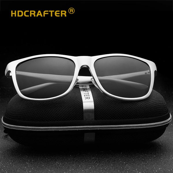 

hd luxury driving polarized sunglasses full frame frame outdoor sports driving men's designer glasses l009, White;black