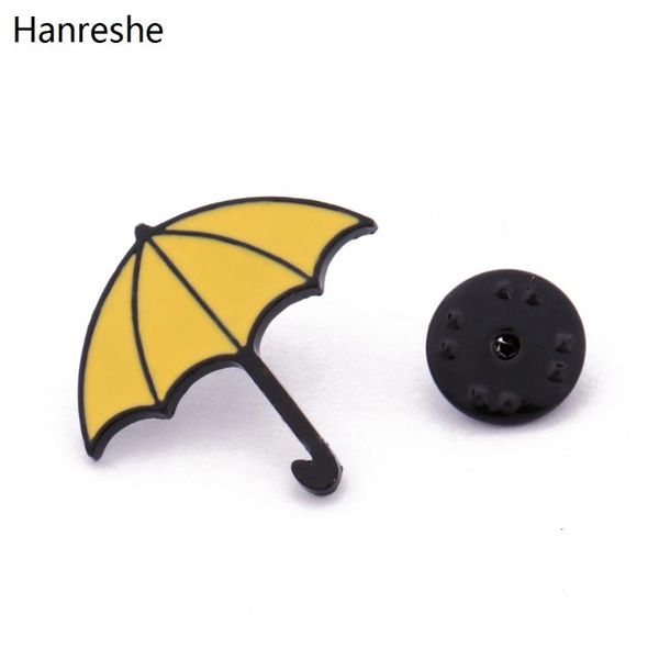 

classic himym yellow umbrella movie brooch pin fashion trend jewelry cute lapel backpack hat accessories pins gift badge, Gray