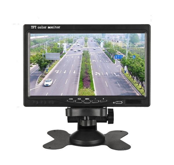 

7" inch hd tft lcd car universal monitor parking reverse monitor hd 1024*600