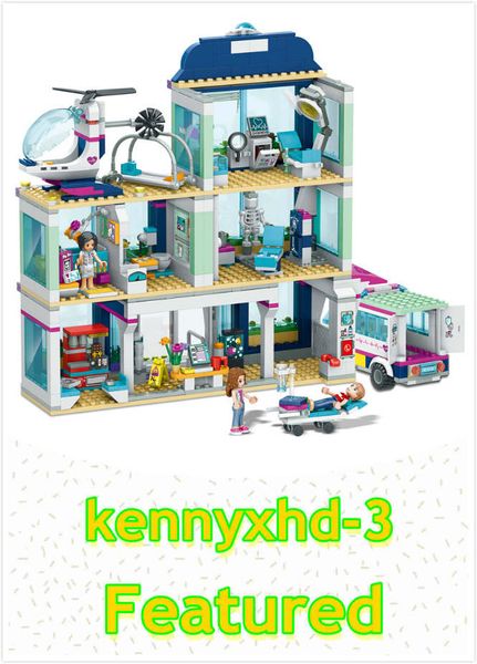 

xinghucheng hospital girl building blocks toys puzzle new