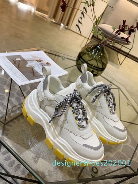 

2019 new designer flats shoes for mens women party lovers genuine leather sneakers wholesale hem d1, Black