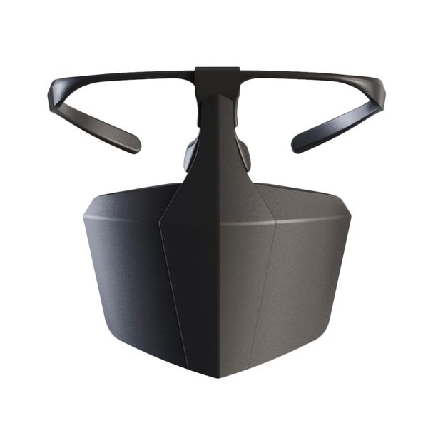 

dust proof mask protective shield anti-fog splash-proof anti-fog dust-isolated face shield headmounted fashionable protective isolation mask