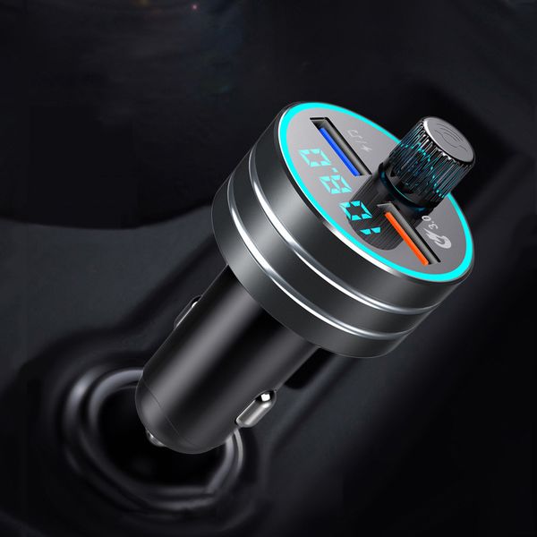 

multi-function quick charge 3.0 car bluetooth fm transmitter dual usb ports car charger receiver modulator mp3 player handfree