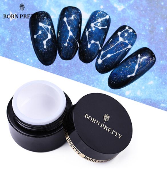 

elastic drawing nail gel polish 5ml spider painting soak off uv gel lacquer nail art wire varnish, Red;pink