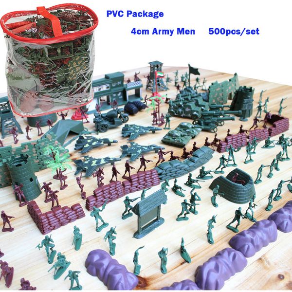 

500pcs военной базы army men - world war set мальчиков подарки