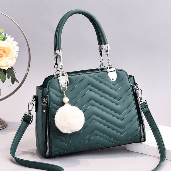 

2020 new fashion cute pu handbags hand bag leisure shoulder shoulder bag