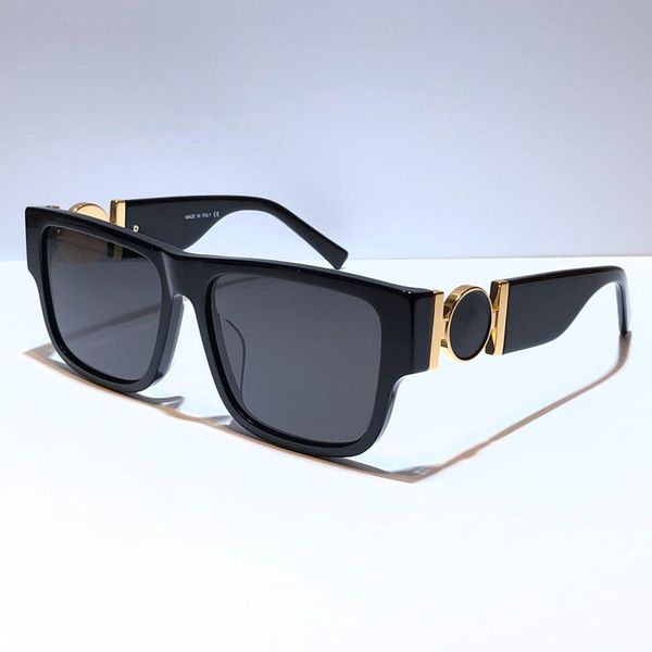 

new 4369 sunglasses for men designer fashion square frame uv protection lens popular summer style sunglasses with case 4369s, White;black