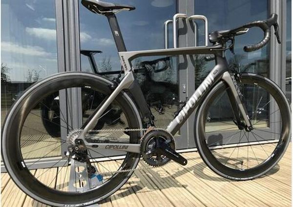 

Nuevo diseño plata Cipollini NK1K de carretera de carbono bicicleta completa con 5800 Original ULTEGRA R8000 grupo