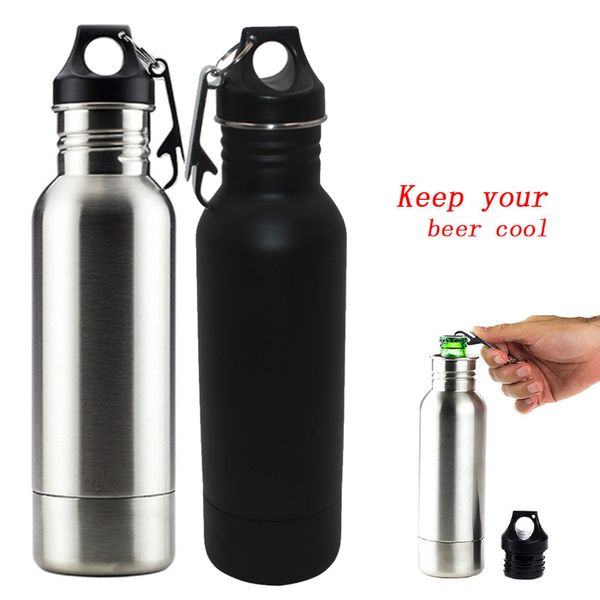

arcoolor beer bottle insulator 12oz stainless steel beer holder bottles cold insulated neoprene beer cooler bottles with opener