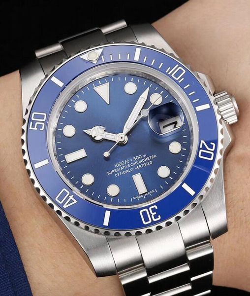 

2019 new black ceramic bezel men mechanical tainle teel 2813 automatic movement watch port watche elf wind wri twatche