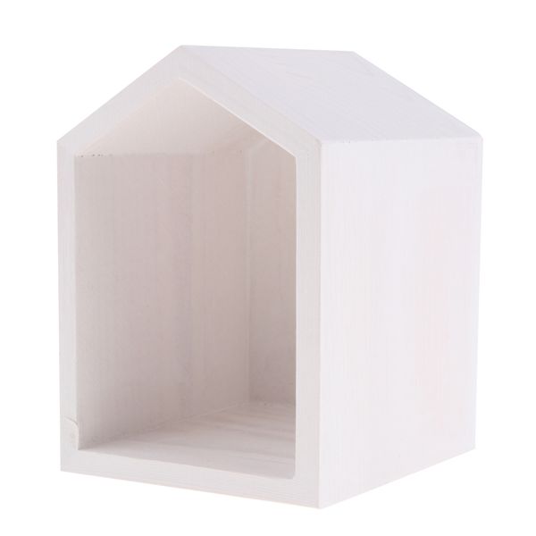 

architecture house shape cake stand - wooden - 1 or 2 tier