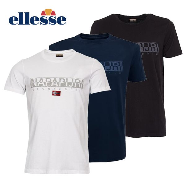 

Napapijri apriol core hort leeve t hirt black white navy fa hion ummer men t hirt hort leeve 3xl
