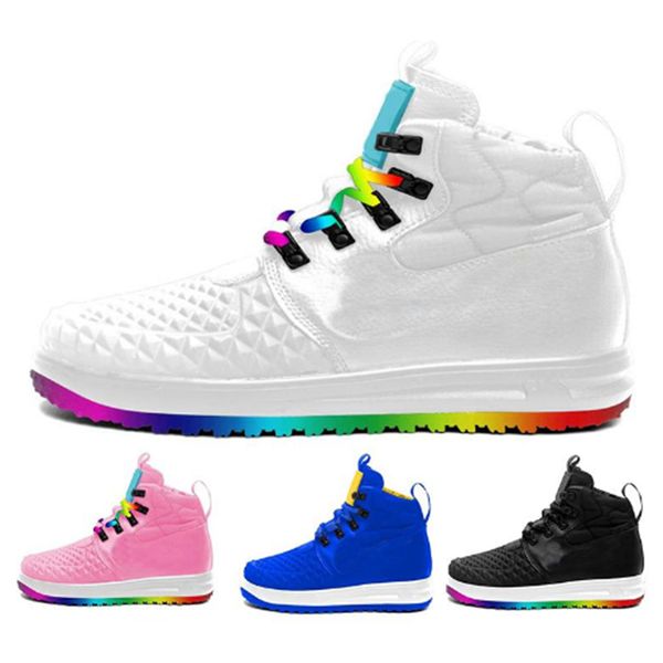 

lf1 running shoes lunar duckboot 1 one mens man forced 2020 new high cut blue 2020 new arrival fashion designer classic shoes, White;red