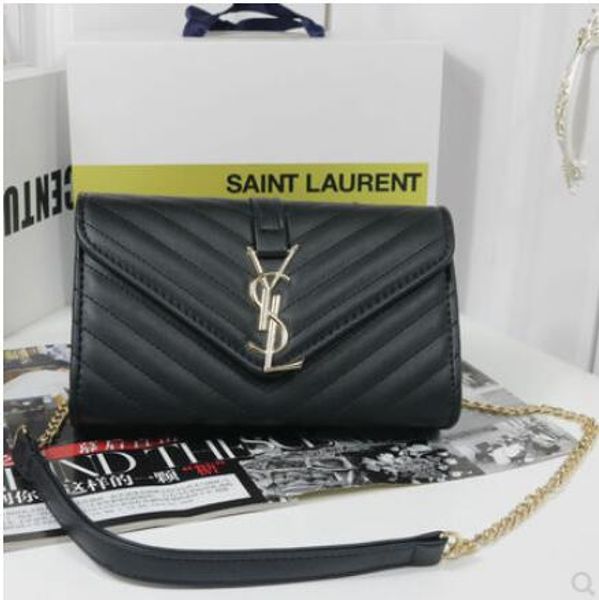 

brand shoulder bag handbags clutch bags new hit color ling grid messenger bag simple chain package cross bags