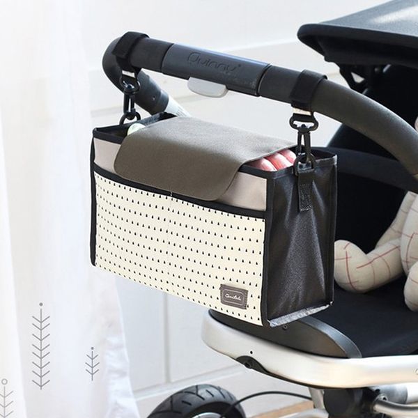 

baby stroller bag nappy diaper mummy bag hanging basket storage organizer baby travel feeding bottle stroller accessories