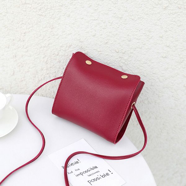 

2019 new style solid hasp flap women lady leather handbag satchel messenger crossbody shoulder purse bag hot