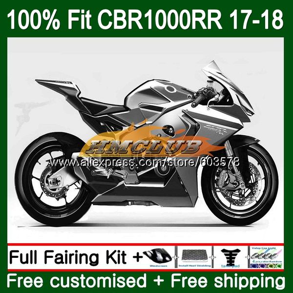 

injection +tank for cbr1000 rr cbr 1000 rr 2017 2018 silvery grey 128cl.16 cbr 1000rr cbr-1000rr cbr1000rr 17 18 fairings, Black