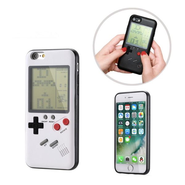 

wholesale game machine phone case for iphone x 6 6s plus cover black retro game console case for iphone 7 8 plus x