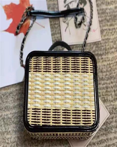 

rattan asian bali woven rattan handbag lady's small beach tote summer vintage straw bag handmade cream