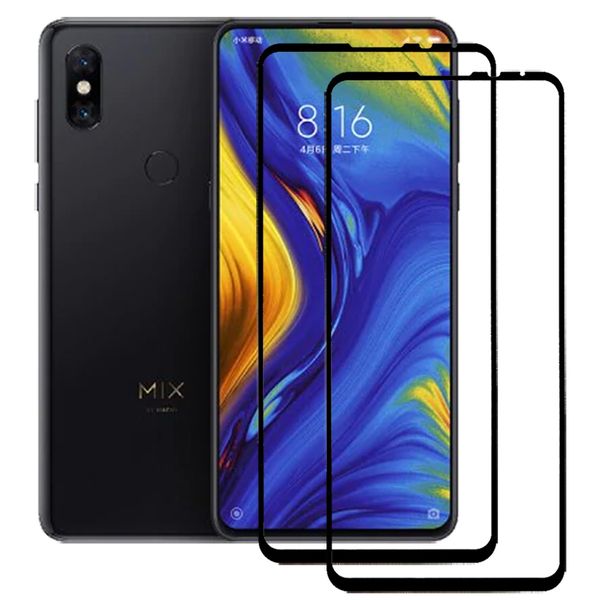 

2шт 9h полное покрытие из закаленного стекла протектор экрана для xiaomi mi mix 3