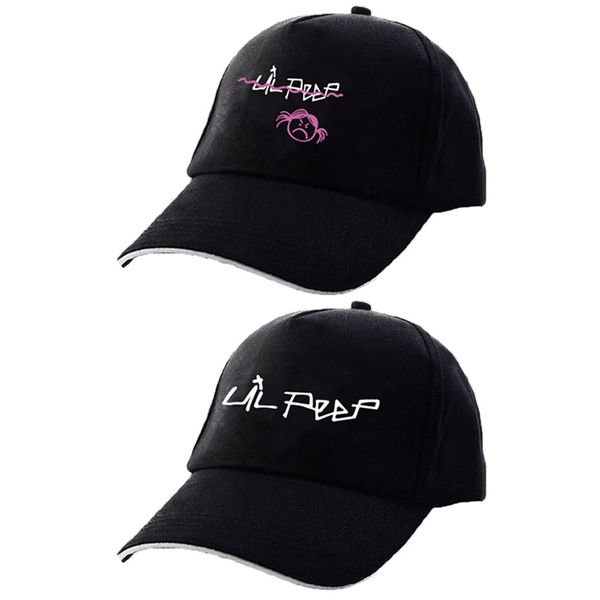 

2020 new dropshipping lil peep snapback cap cotton baseball cap for men women adjustable hip hop dad hat, Blue;gray