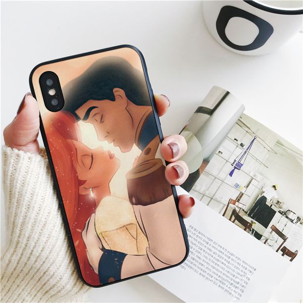 

coque eric mermaid cover for iphone 11 pro xs max xr case for iphone 8 7 6s plus 5s se 5 case soft silicone cover.