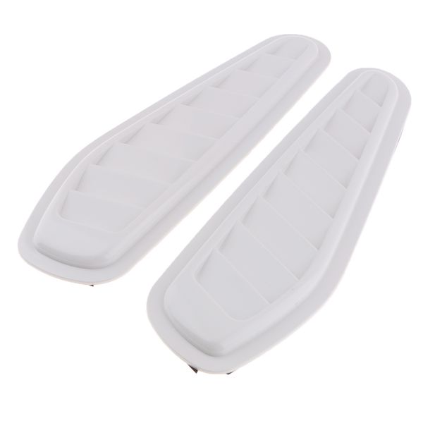 

2pcs двигателя hood расход воздуха впускной scoop vent обложка