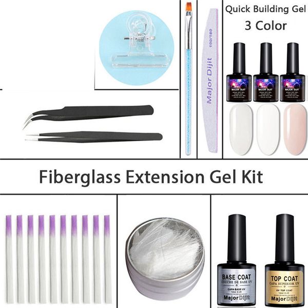 

nail art tool sets & kits fibernails fiberglass to acrylic nail salon fiberglass for extension