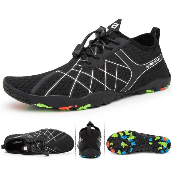 

summer water shoes men upstream aqua shoes beach sandals man quick dry river sea slippers diving swimming socks for men sneakers