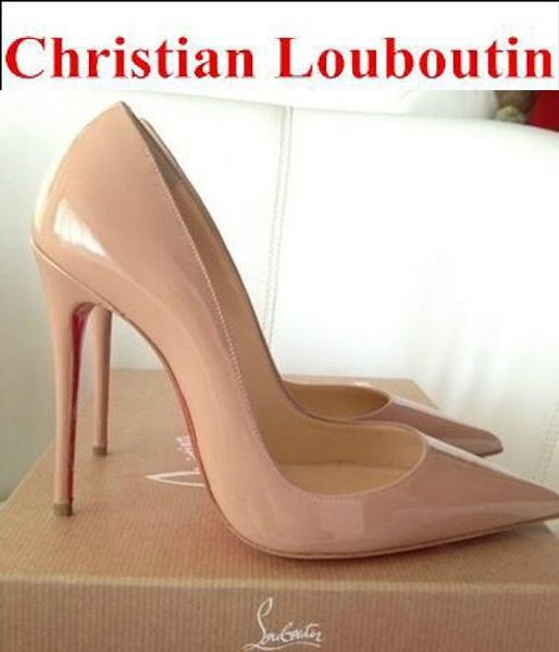 

Brand red bottom hoe woman ummer buckle trap rivet andal high heeled wedding hoe pointed toe fa hion fa hion ingle high heel