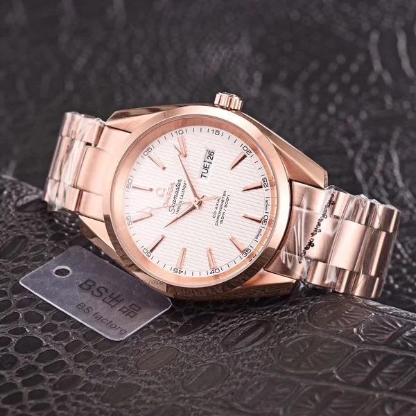 

2020 style in box mens watch man wristwatches size 39*12mm @451205, Slivery;brown