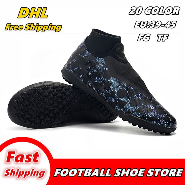 

high help soccer shoes skid shoes fg-nail football shoes fashion men's football boots tf football boots soccer cleat 011