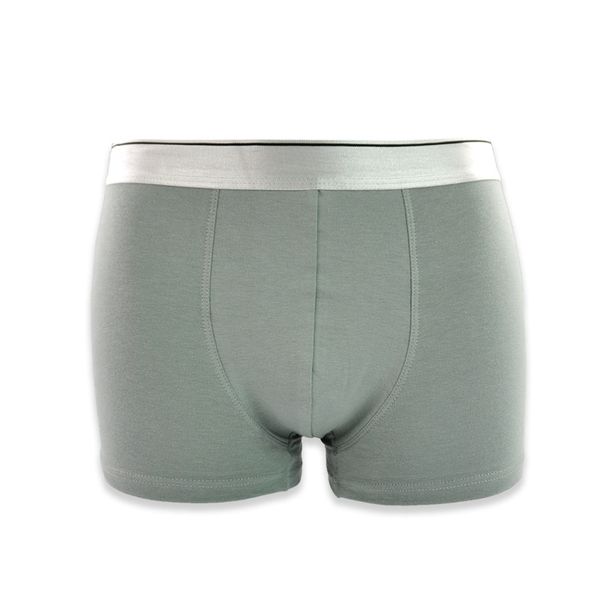 

new style men's underwear boxers men's u convex design medium waist boxer breathable boxers simple trend, Black;white