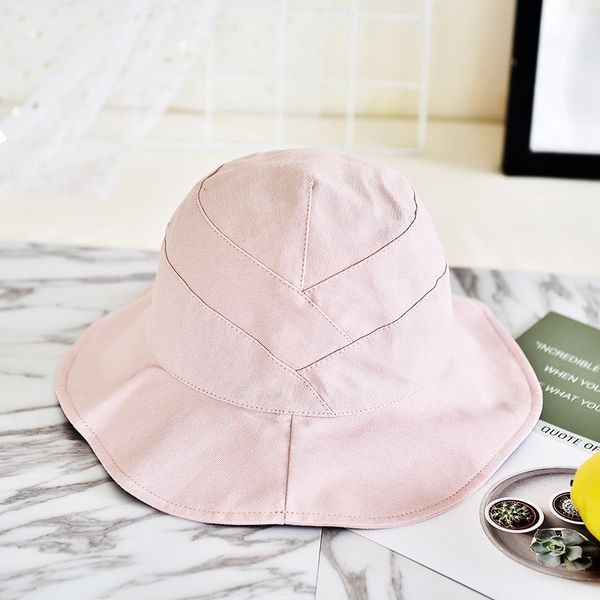 

fisherman flat cap foldable fisherman hat by the sea casual solid wide brimmed floppy foldable cotton beach hat womail